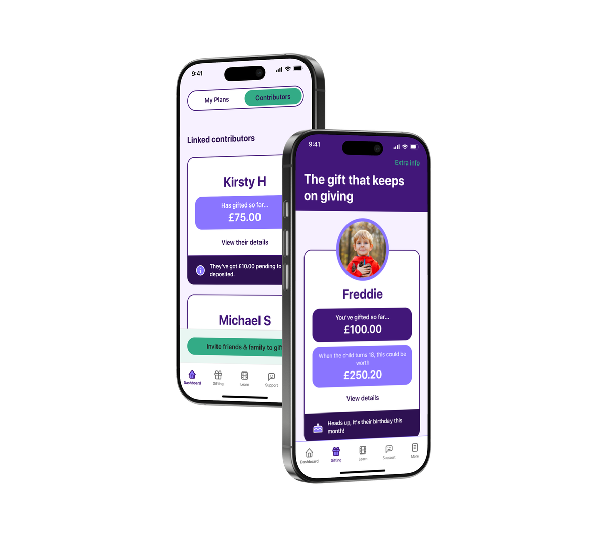 First Portfolio investment gifting app